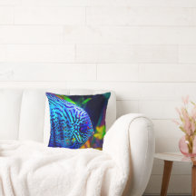 Travesseiro decorativo Elegante - Peixe tropical a