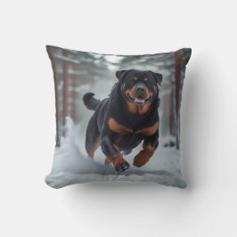 Almofada Travesseiro decorativo Elegante Rottweiler