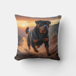 Almofada Travesseiro decorativo Elegante Rottweiler