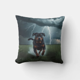 Almofada Travesseiro decorativo Elegante Rottweiler