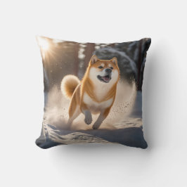 Almofada Travesseiro decorativo Elegante Shiba Inu