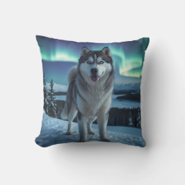 Almofada Travesseiro decorativo Elegante Siberian Husky