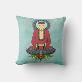 Almofada Travesseiro decorativo Elétrico Buda