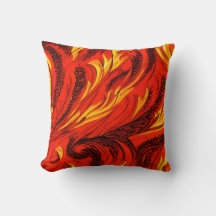 Travesseiro decorativo em Cascata Flame