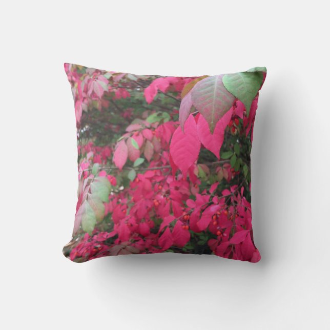 Almofada Travesseiro decorativo em mudança das folhas (Frente)