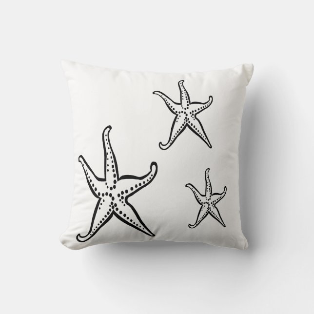 Almofada Travesseiro Decorativo-Estrela do Mar (Frente)
