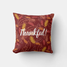 Travesseiro Decorativo Fall Feathers Agradecido/Be
