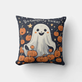Almofada Travesseiro decorativo Fantasma e Pumpkin, Boo-Inc