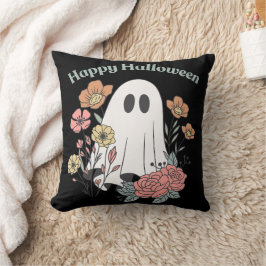 Almofada Travesseiro decorativo Feliz de Halloween Ghost