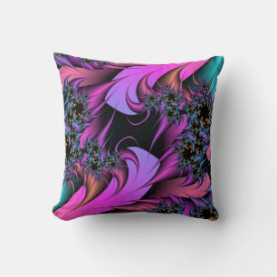 Almofada Travesseiro decorativo feminino dos Fractals das