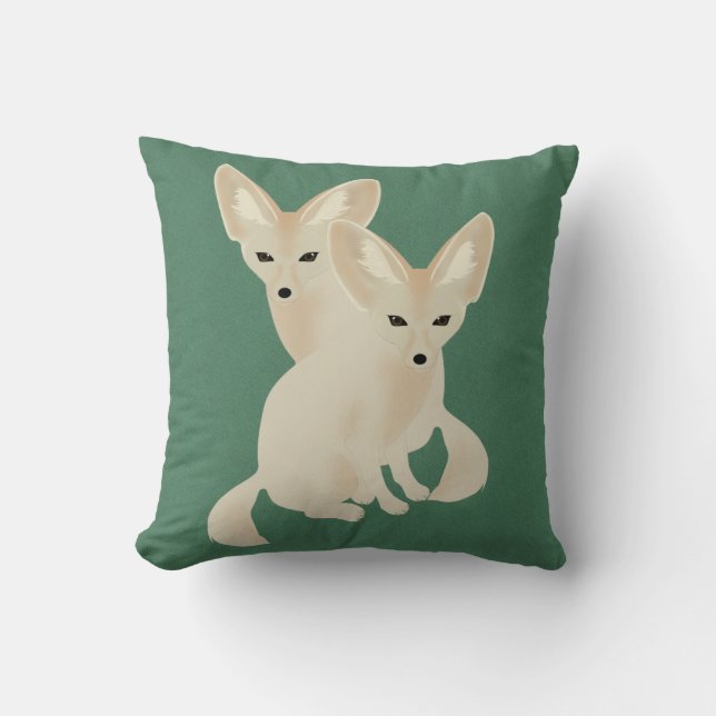 Almofada Travesseiro decorativo Fennec Fox (Frente)