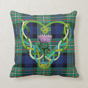 Almofada Travesseiro decorativo Ferguson Clan 16" x 16"