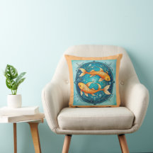 Travesseiro decorativo Fishes