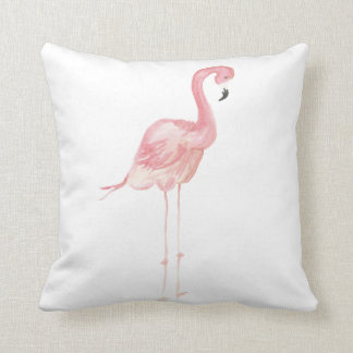 Almofada Travesseiro decorativo Flamingo, Cor de Água Rosa