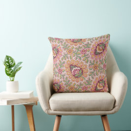 Almofada travesseiro decorativo Floral 1920