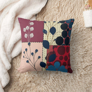 Almofada Travesseiro decorativo Floral Boho Chic