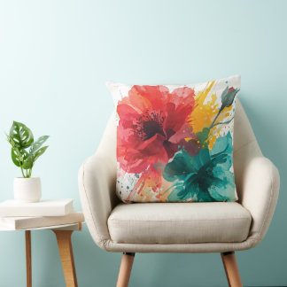 Almofada Travesseiro decorativo Floral-Cushion para moderna