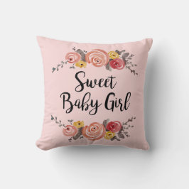 Almofada Travesseiro decorativo Floral De Bebê Doce