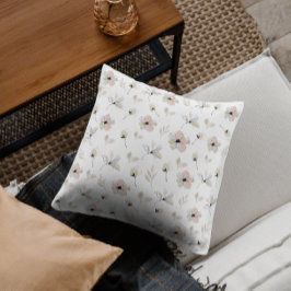 Almofada Travesseiro decorativo Floral Mínimo de Boho Moder