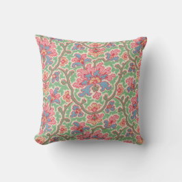 Almofada Travesseiro decorativo Floral Multicolor