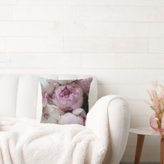 Almofada Travesseiro decorativo Floral Rosa