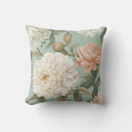 Almofada Travesseiro decorativo Floral Soft Peony