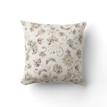 Travesseiro decorativo Floral White Jacobean