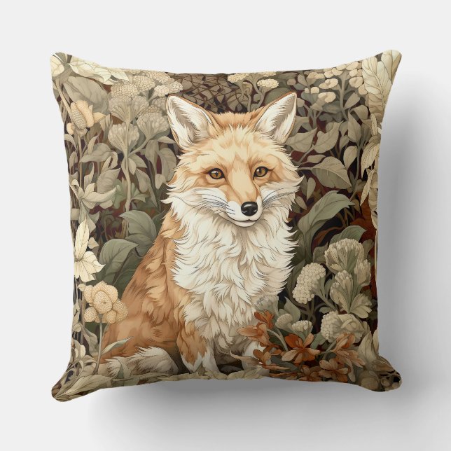 Almofada Travesseiro decorativo Fox (Verso)