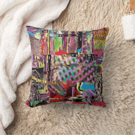 Almofada Travesseiro Decorativo – Fractais Urbanos