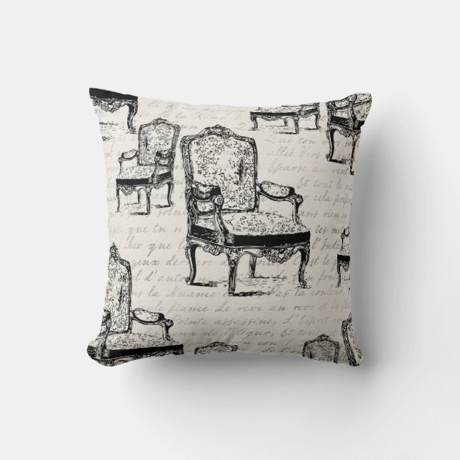 Almofada Travesseiro decorativo francês real (Frente)