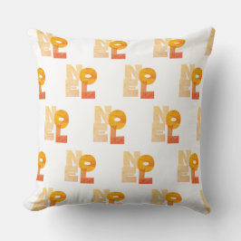 Almofada Travesseiro decorativo Funky Orange Neol