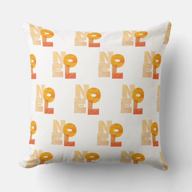 Almofada Travesseiro decorativo Funky Orange Neol (Frente)