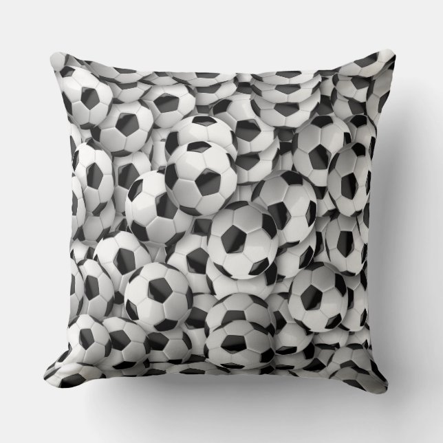 Almofada Travesseiro decorativo/Futebol de Algodão de Grau  (Frente)