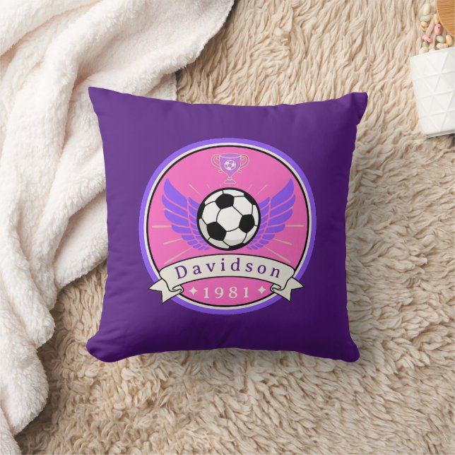 Almofada Travesseiro decorativo - Futebol - Personalizado - (Cobertor)