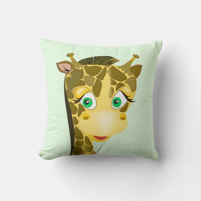 Almofada Travesseiro decorativo Fynny Giraffe (Frente)