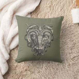 Almofada Travesseiro decorativo Gargoyle Mask 2