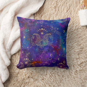 Almofada Travesseiro decorativo Gemini Galaxy