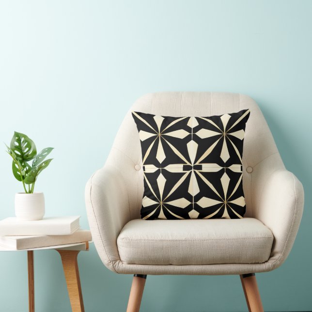 Almofada Travesseiro Decorativo Geométrico Art Déco (Cadeira)