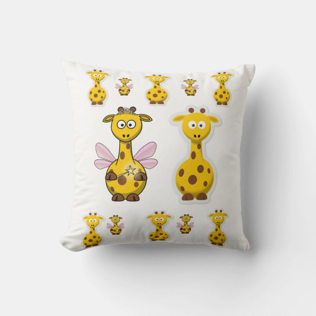 Almofada Travesseiro decorativo Giraffe (Frente)