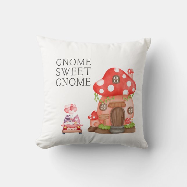 Almofada Travesseiro decorativo Gnome (Frente)
