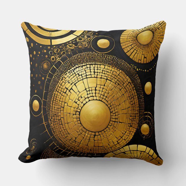 Almofada Travesseiro decorativo GoldRush 1 (Frente)