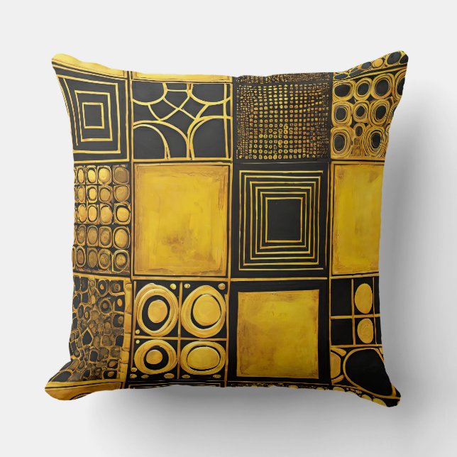 Almofada Travesseiro decorativo GoldRush 8 (Frente)