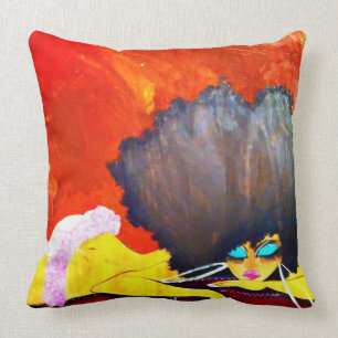 Almofada Travesseiro decorativo grande 20" da menina x 20"