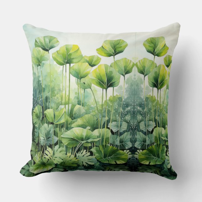 Almofada Travesseiro decorativo Greenery Assort (Frente)