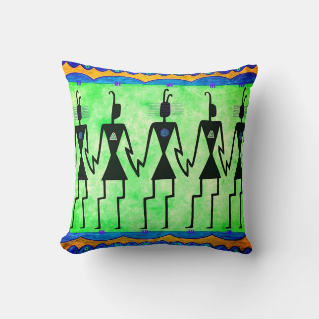 Almofada Travesseiro decorativo Hohokum (Frente)