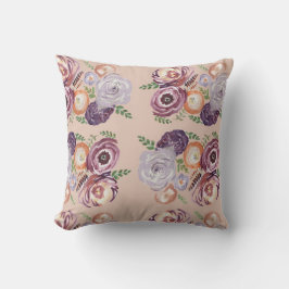 Almofada Travesseiro decorativo Impressão do Jardim Flor