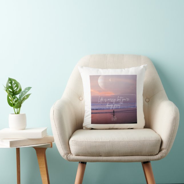 Almofada Travesseiro decorativo impressão duplo (Cadeira)