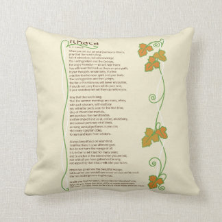 Almofada Travesseiro decorativo inspirado do poema de