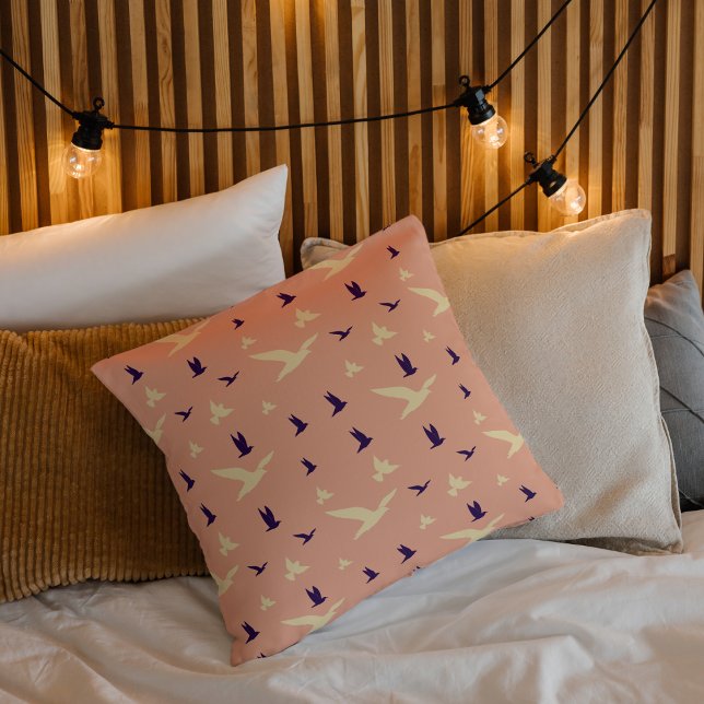 Almofada Travesseiro decorativo inspirado em pássaro da lib (Criador carregado)