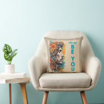 Travesseiro Decorativo Inspirador "Sempre Seja Voc